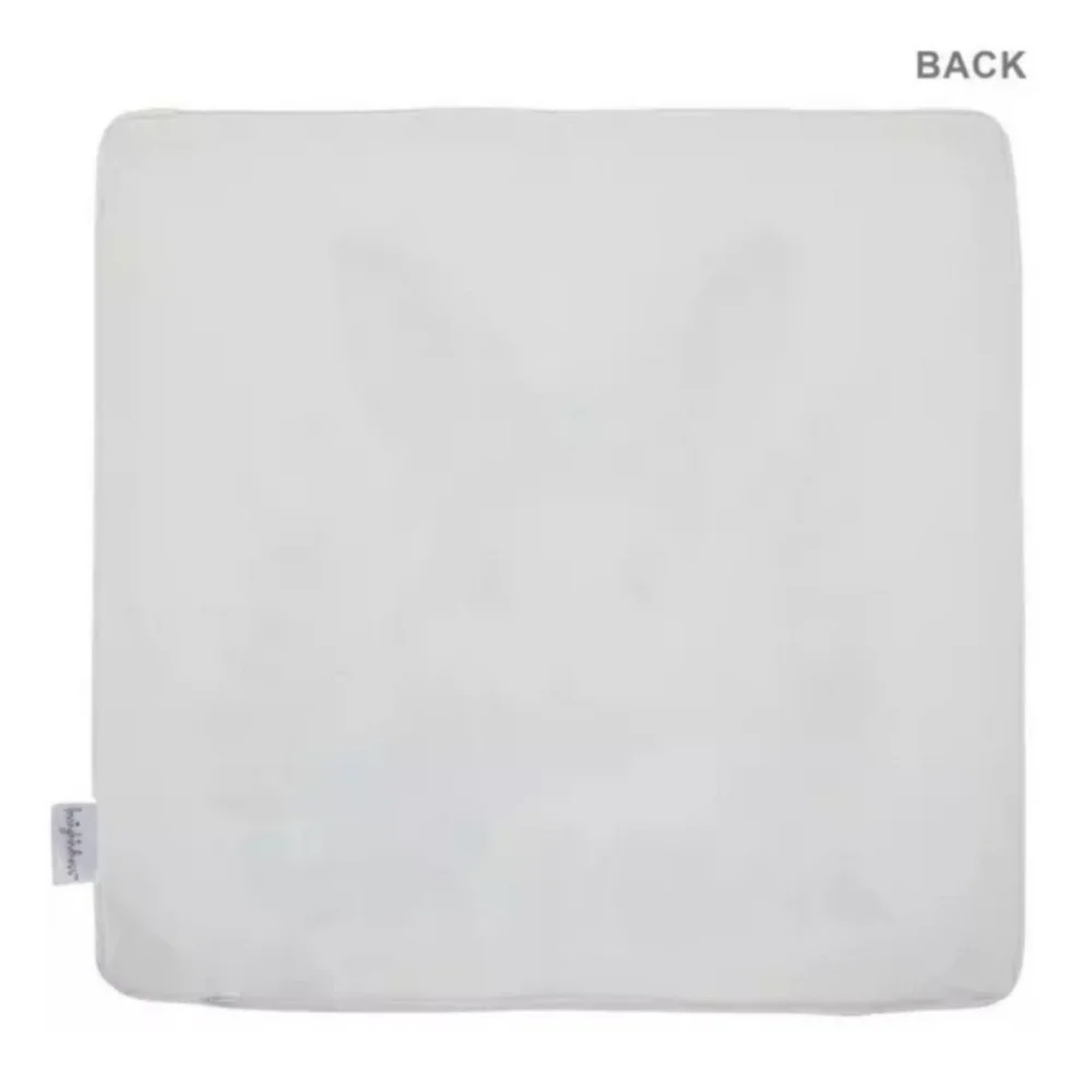 2 Pillow Covers Bunny Wearing Flower Crown 17
